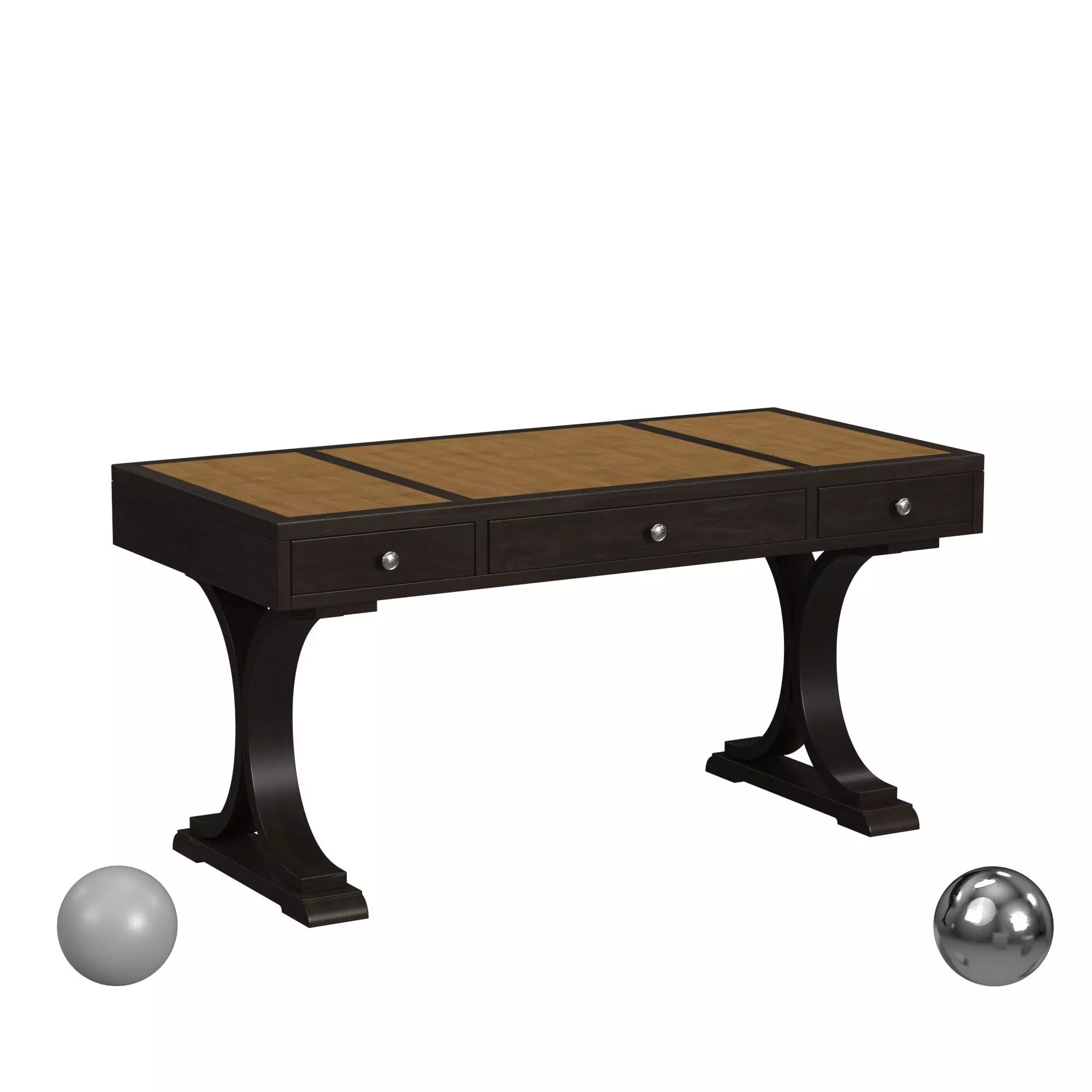 Hooker Furniture South Park Writing Desk 3D model_0