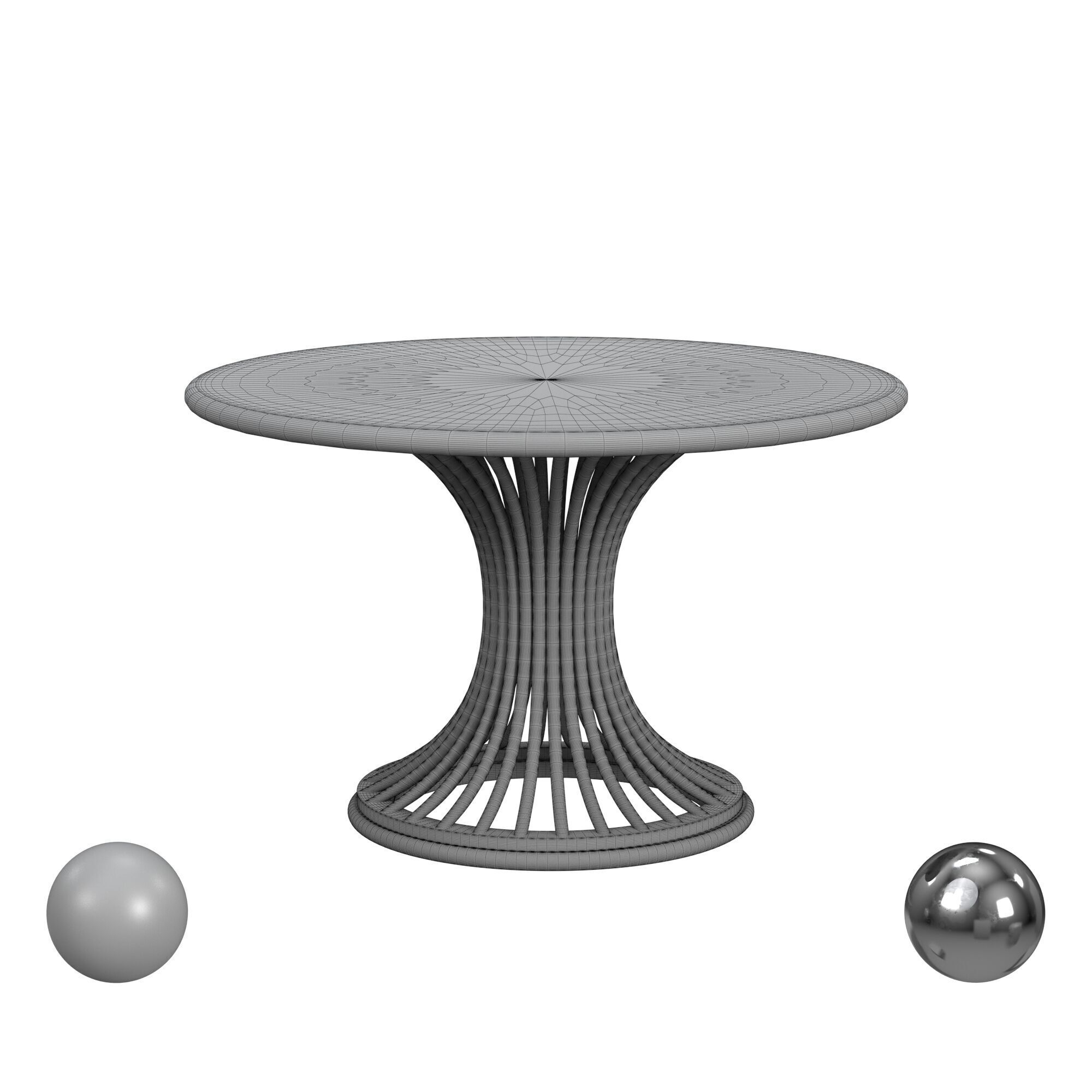 Hooker Furniture Studio 7H Cinch Round Dining Table 3D model_3