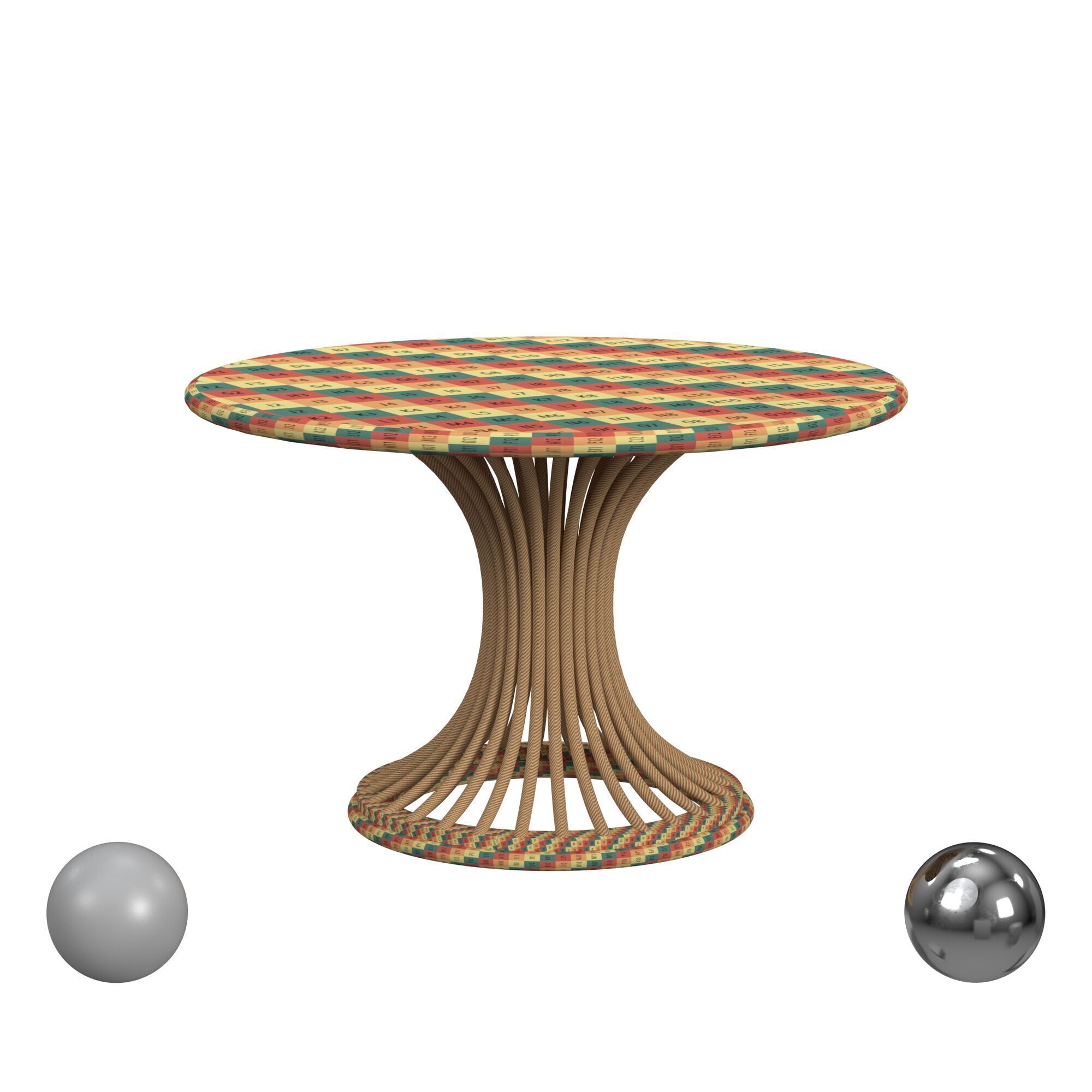 Hooker Furniture Studio 7H Cinch Round Dining Table 3D model_2