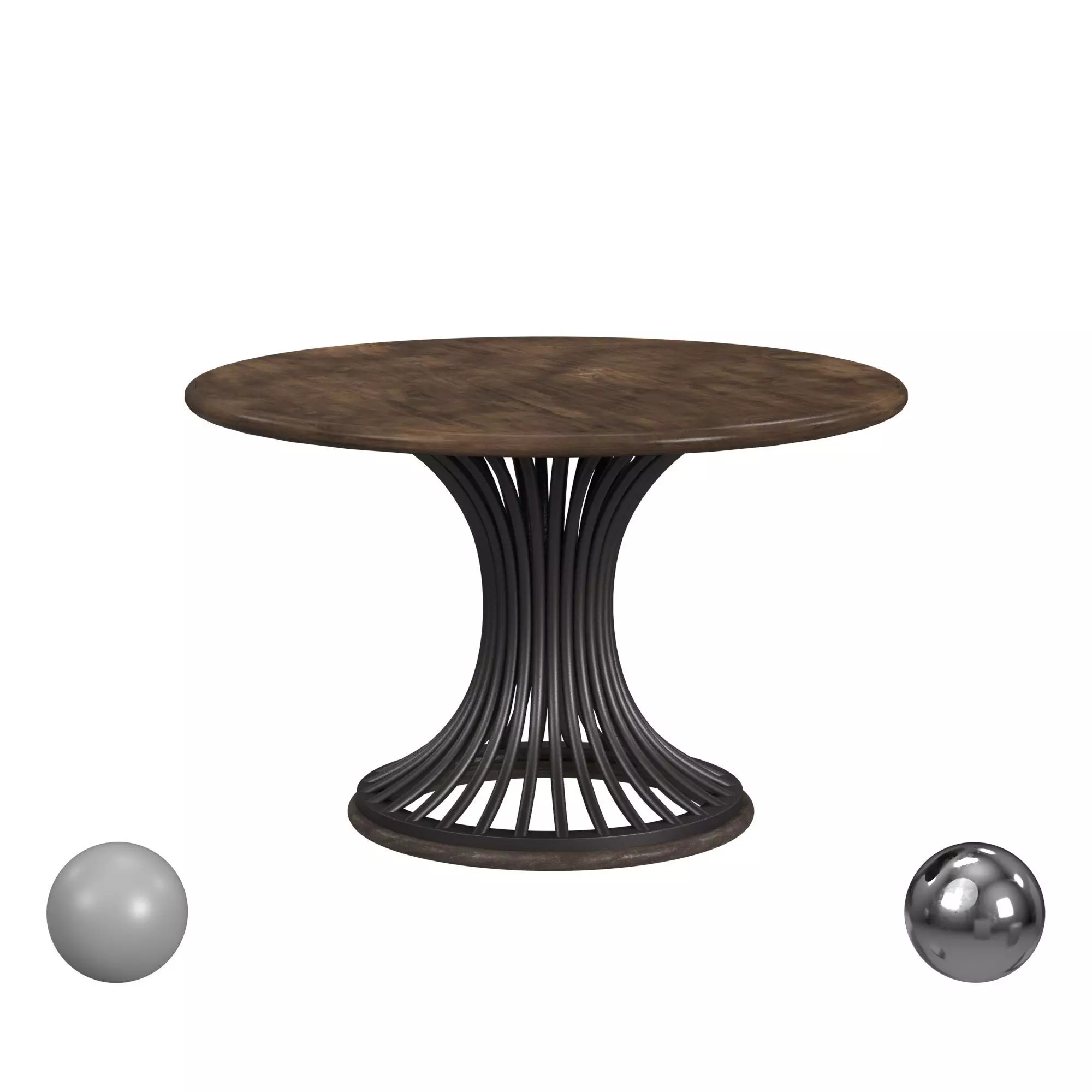 Hooker Furniture Studio 7H Cinch Round Dining Table 3D model_0