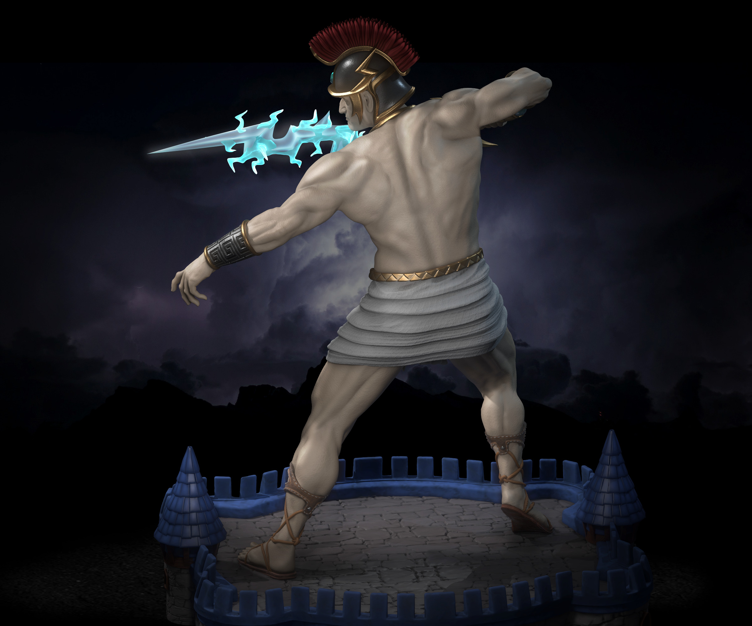 Heroes 3 Giant  3D print model_1