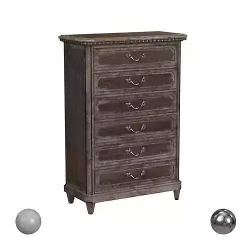 Hooker Furniture True Vintage Dresser 3D model