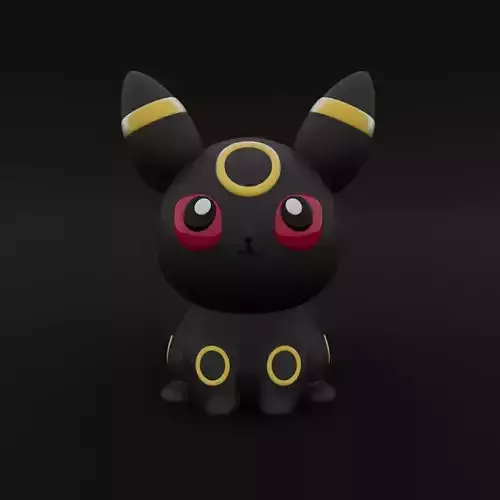 Pokemon - Kawaii Umbreon 3D print model