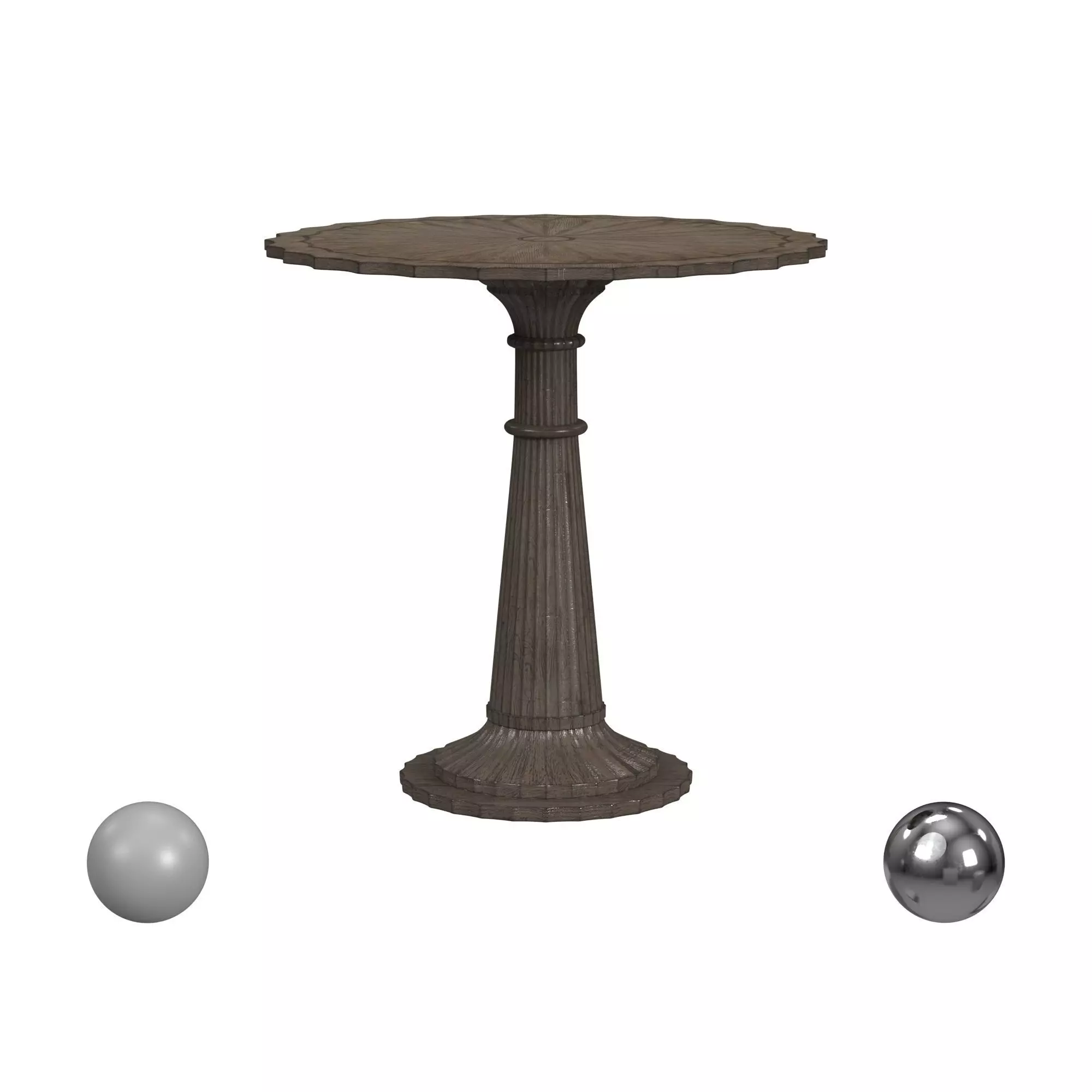 Hooker Furniture Woodlands Foyer Accent Dining Table 3D model_0