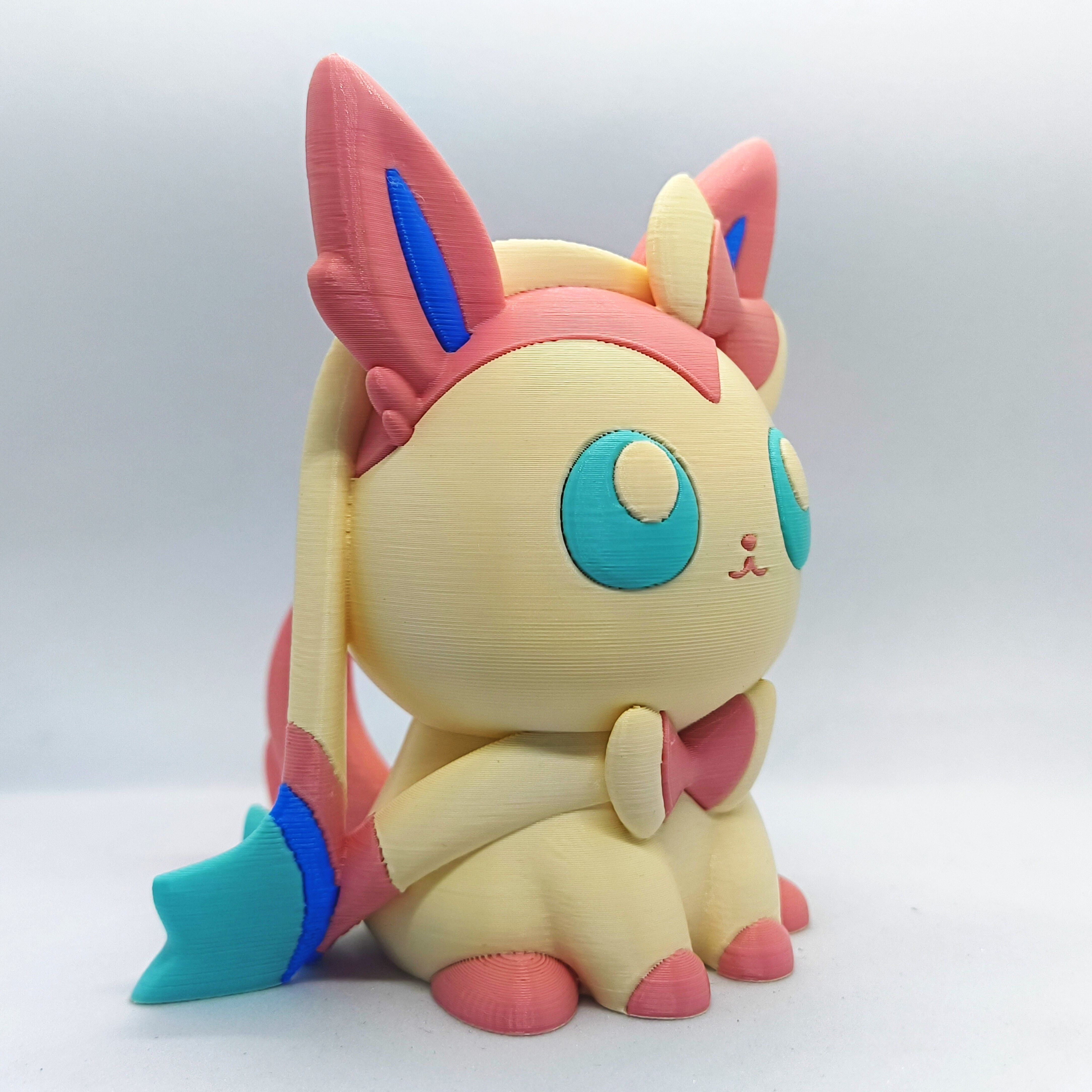 Pokemon - Kawaii Sylveon 3D print model_2