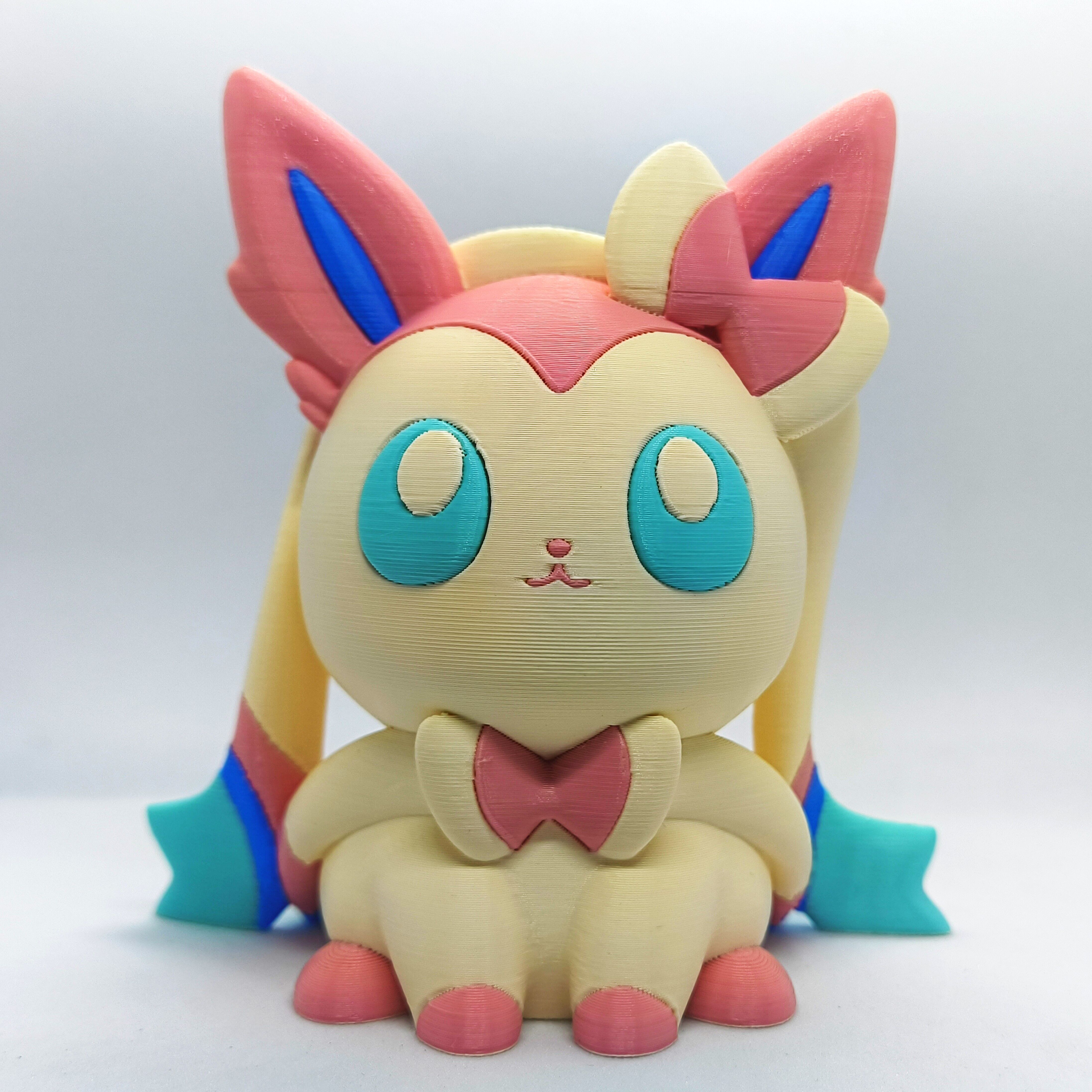 Pokemon - Kawaii Sylveon 3D print model_1