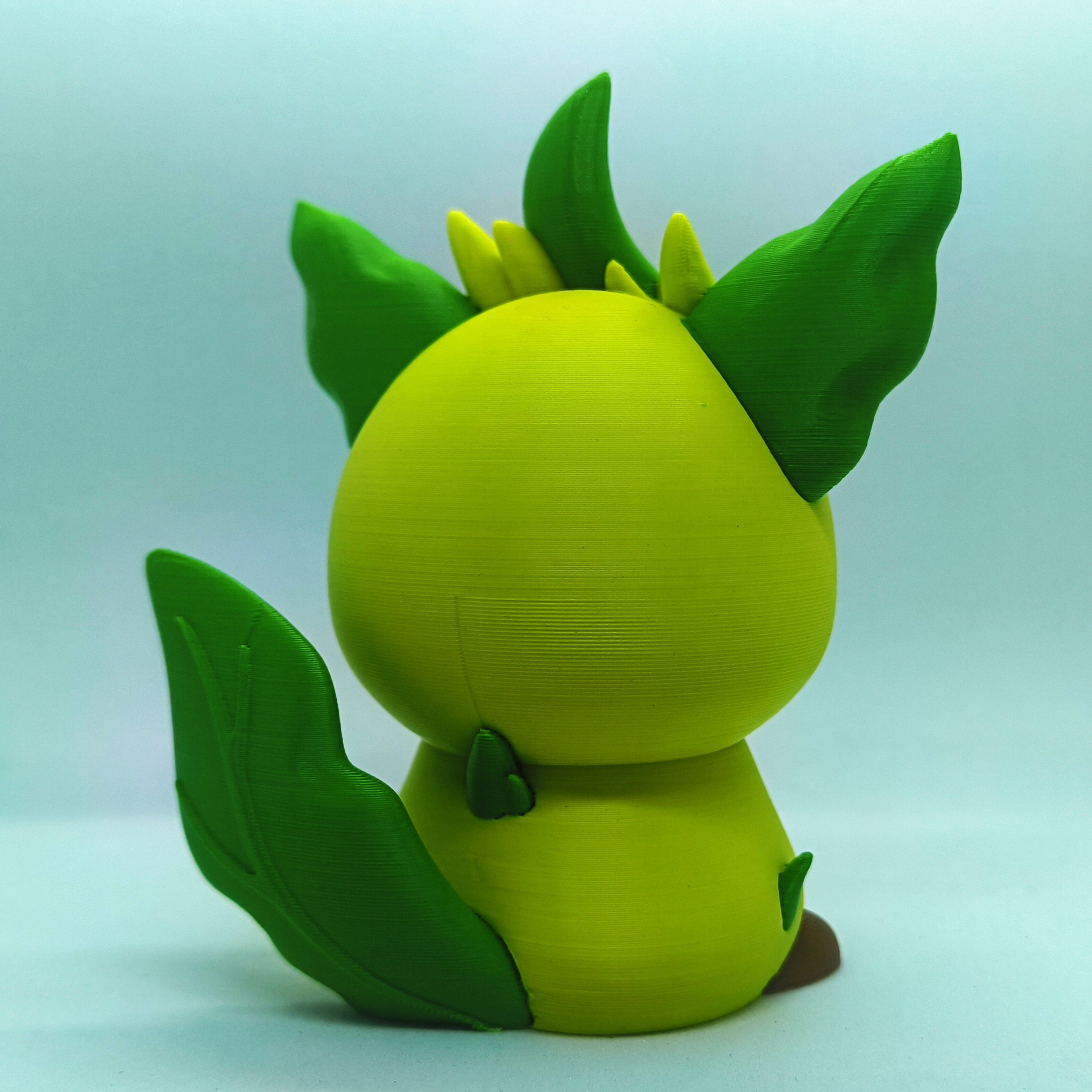 Pokemon - Kawaii Leafeon 3D print model_3