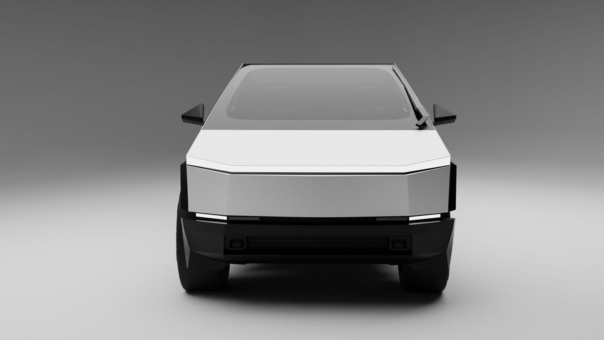 Tesla CyberTruck 2025 3D model_4