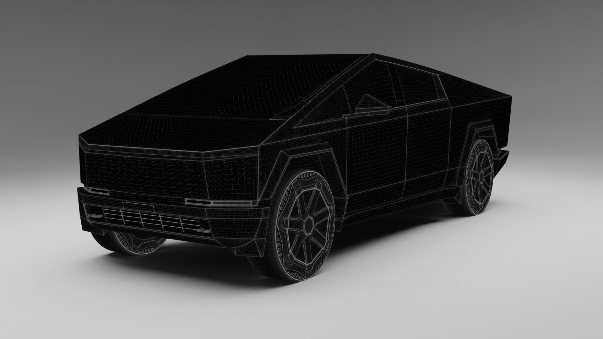 Tesla CyberTruck 2025 3D model_8