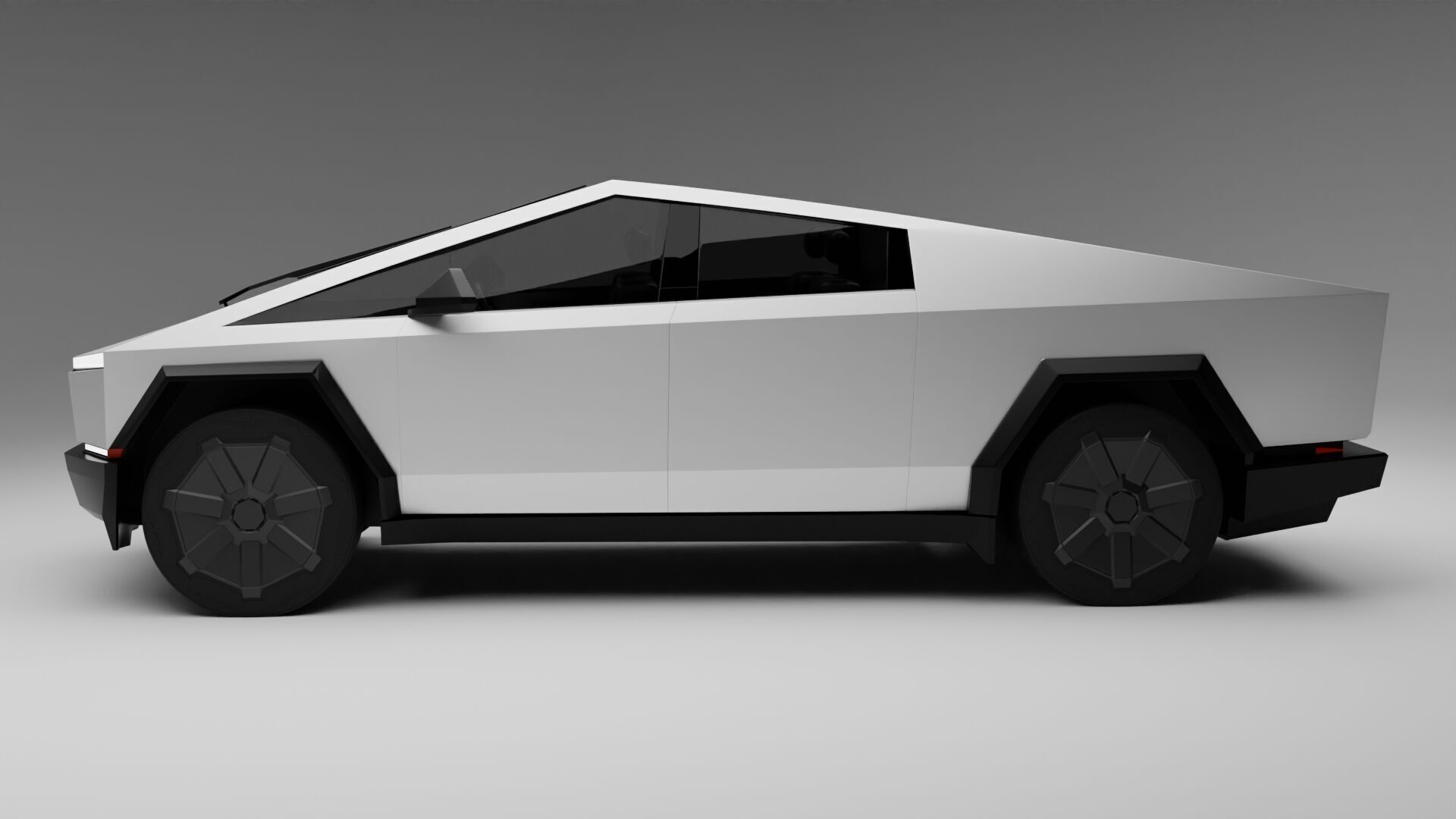 Tesla CyberTruck 2025 3D model_1