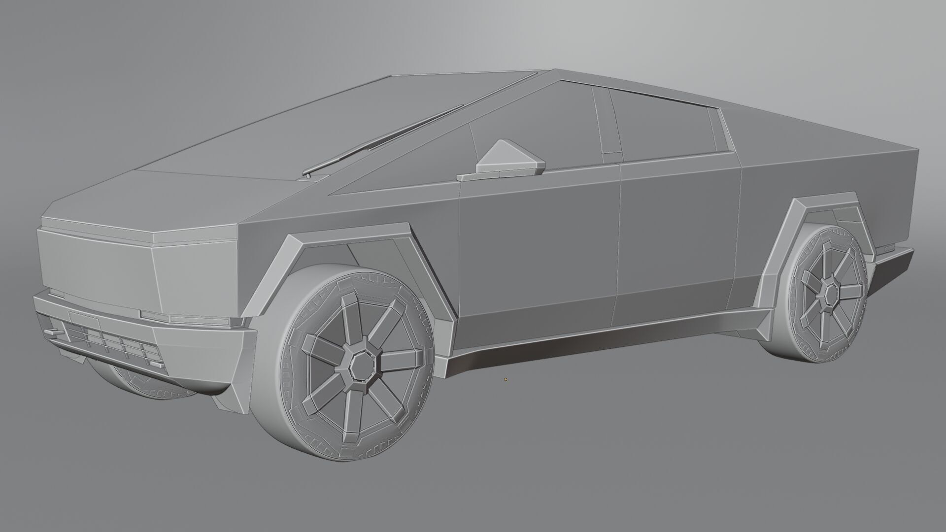 Tesla CyberTruck 2025 3D model_5