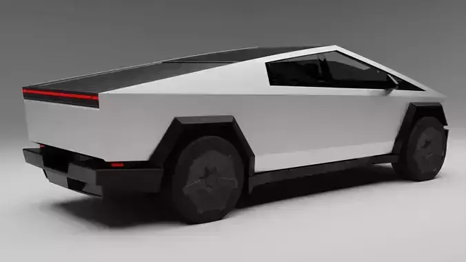 Tesla CyberTruck 2025 3D model