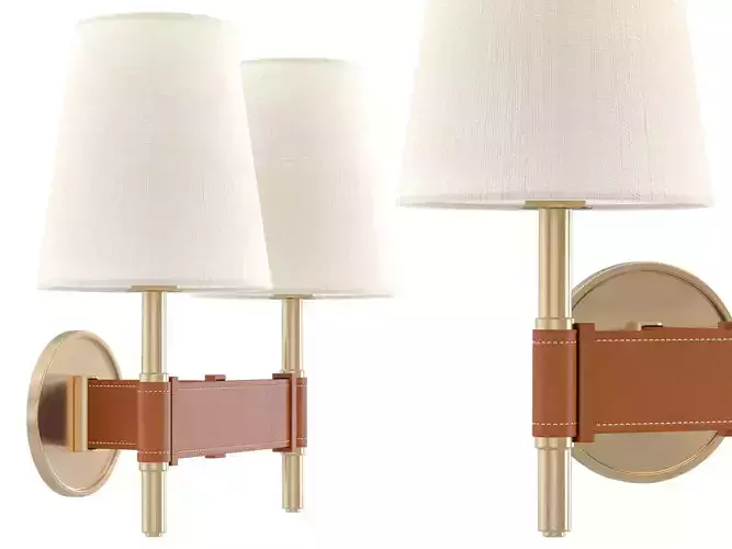 Hastings Double Sconce 3D model