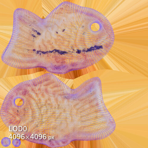 Taiyaki 3D model Low-poly 3D model 7