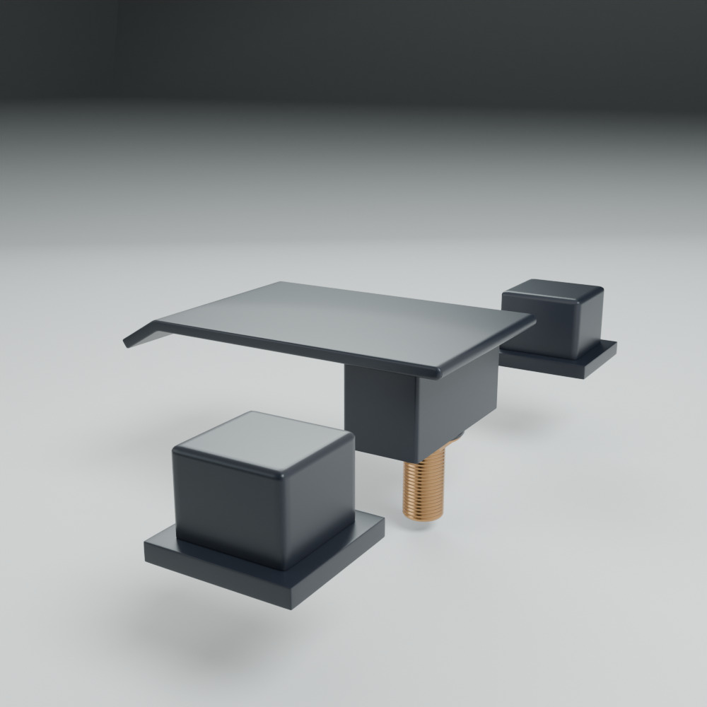 Tap Faucet 3D Model 024 Low-poly 3D model_1