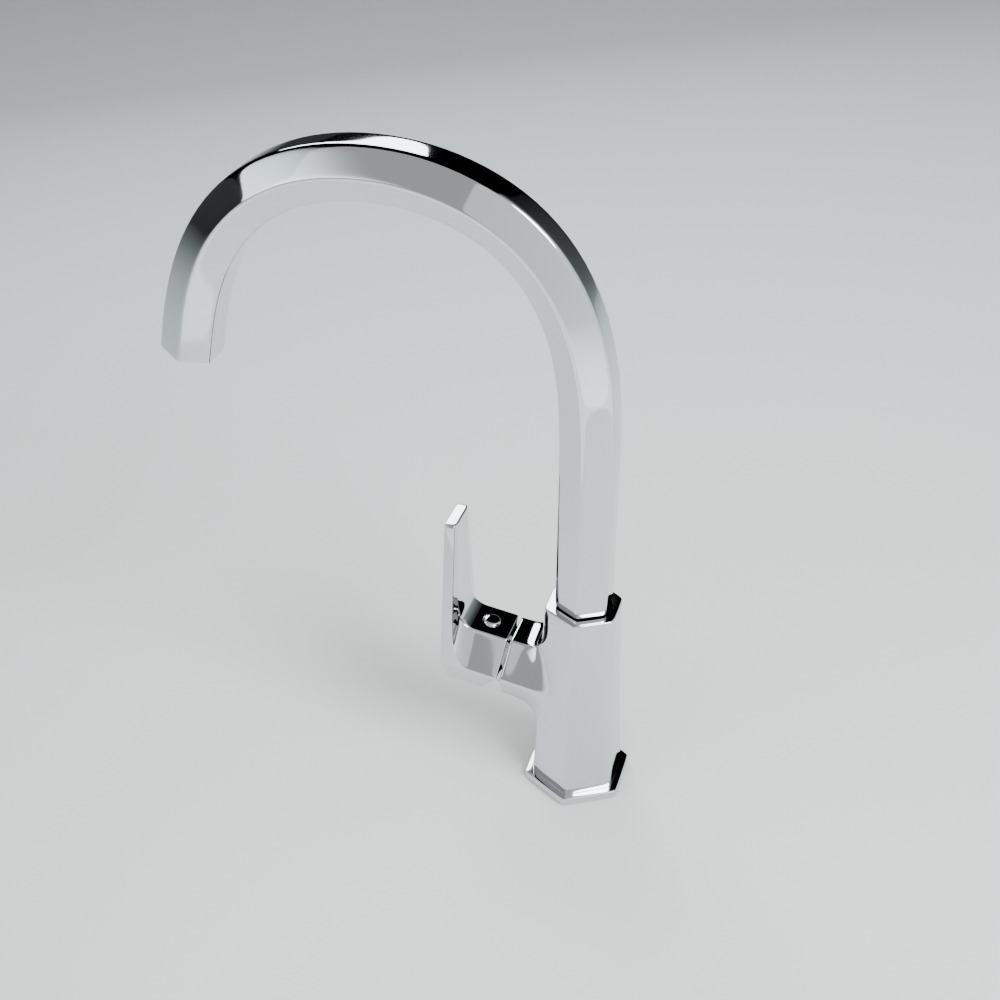 Tap Faucet 3D Model 023 Low-poly 3D model_2