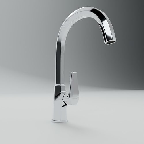 Tap Faucet 3D Model 023 Free low-poly 3D model