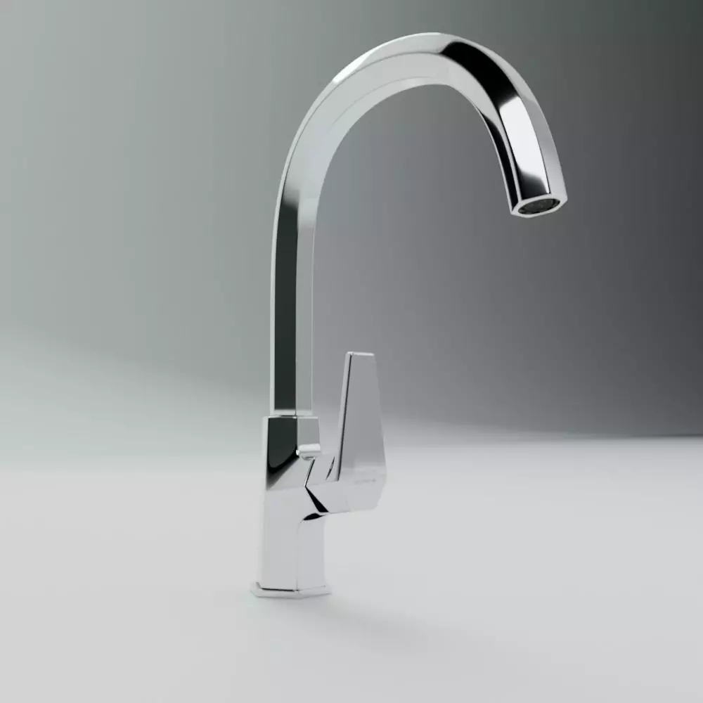 Tap Faucet 3D Model 023 Low-poly 3D model_0