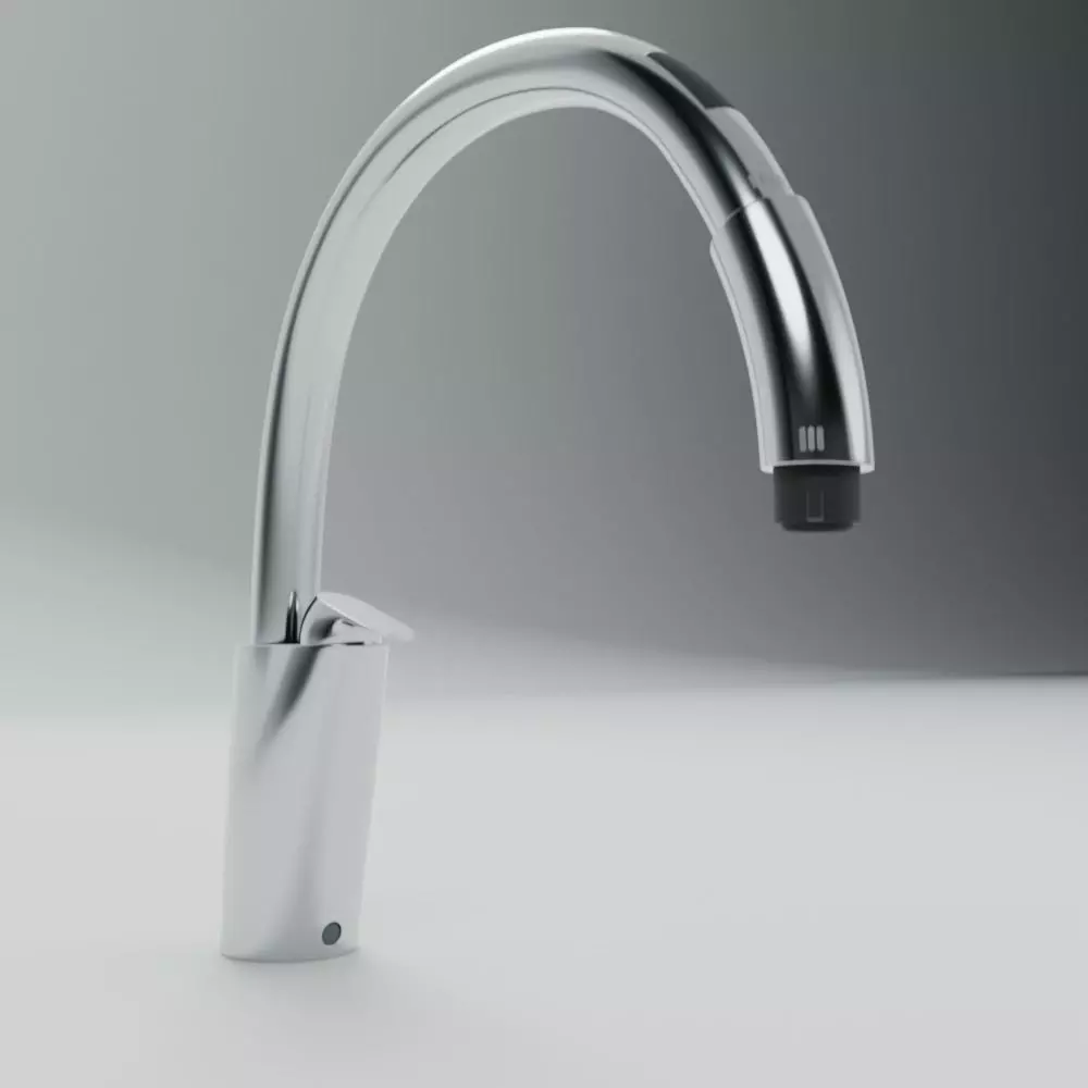 Tap Faucet 3D Model 021 Low-poly 3D model_0