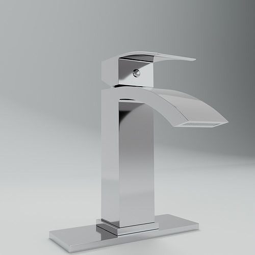 Tap Faucet 3D Model 017 Free low-poly 3D model
