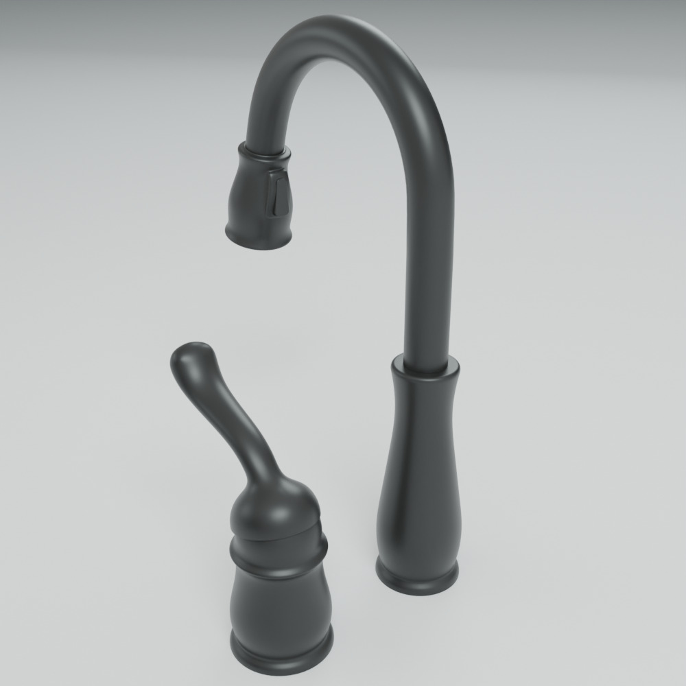 Tap Faucet 3D Model 016 Low-poly 3D model_1