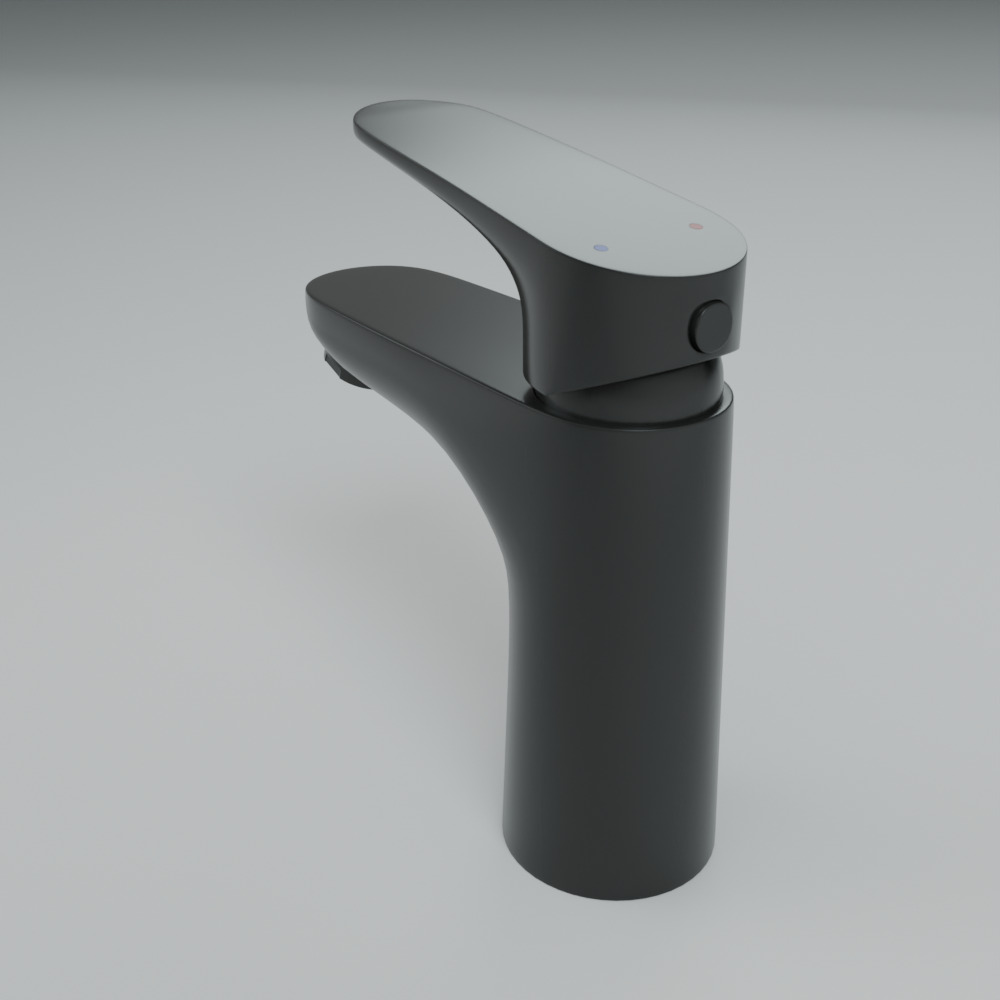 Tap Faucet 3D Model 013 Low-poly 3D model_1