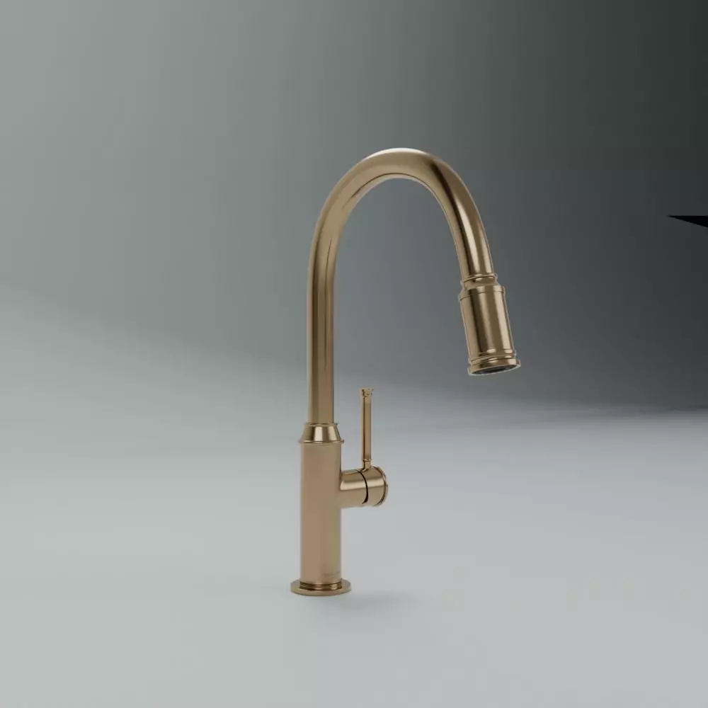 Tap Faucet 3D Model 009 Low-poly 3D model_0
