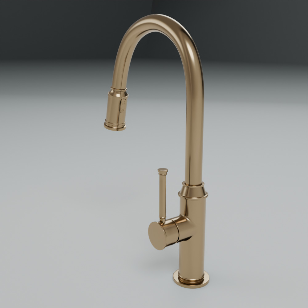 Tap Faucet 3D Model 009 Low-poly 3D model_1