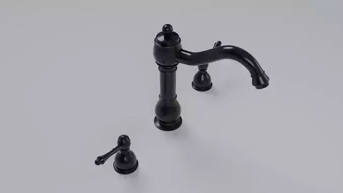 Tap Faucet 3D Model 002