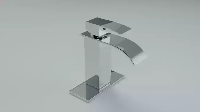 Tap Faucet 3D Model 001