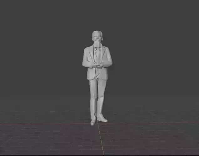 Theodor Herzl 3D print model