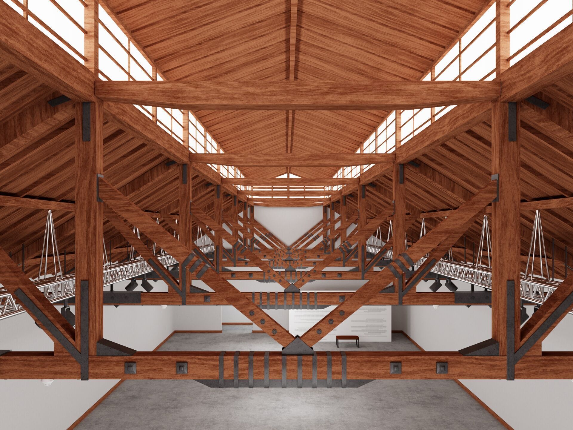 Art Gallery Exhibition 5 3D model_7