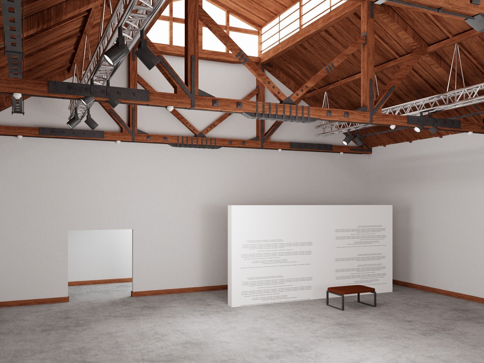 Art Gallery Exhibition 5 3D model_8