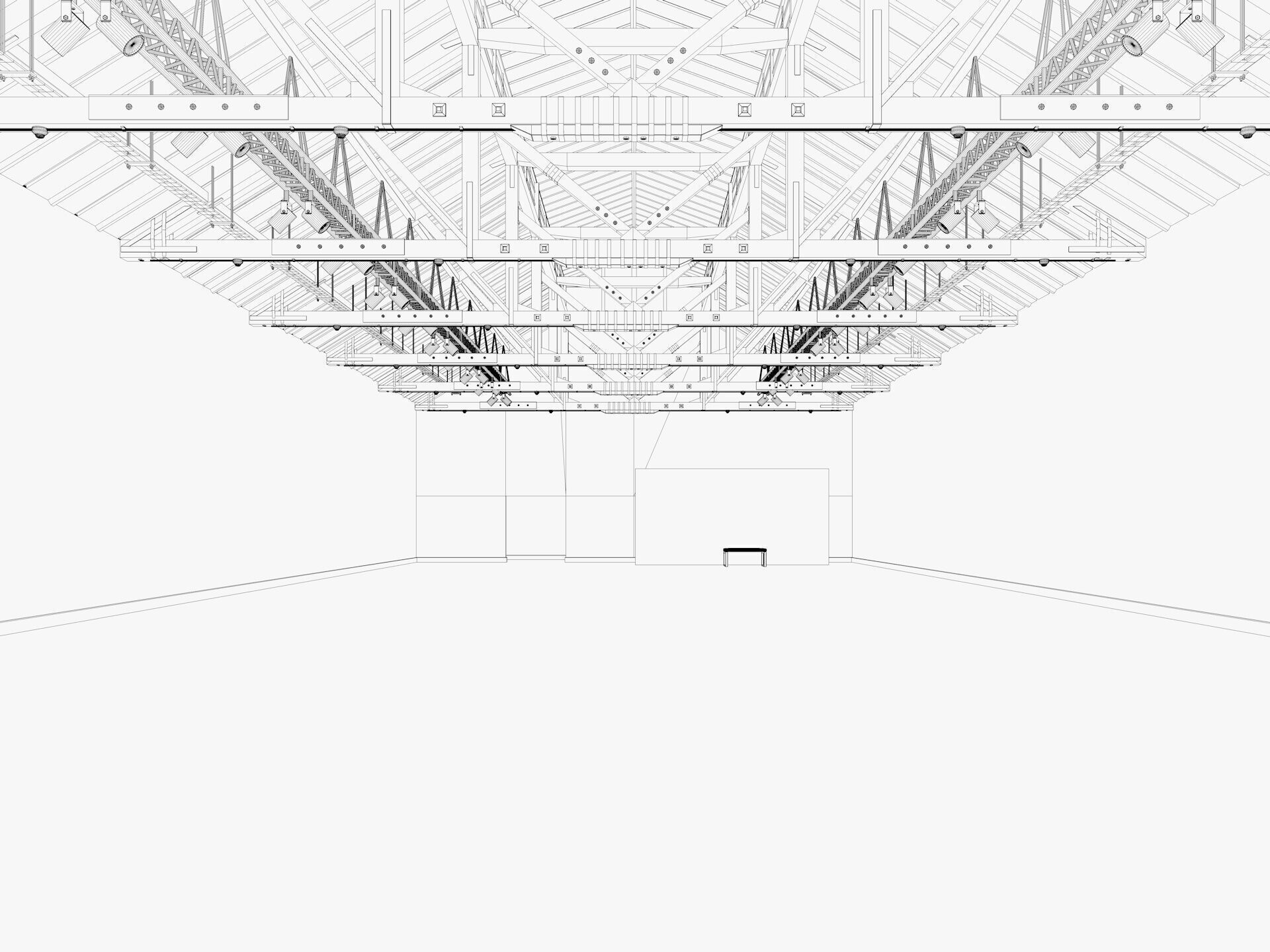 Art Gallery Exhibition 5 3D model_10