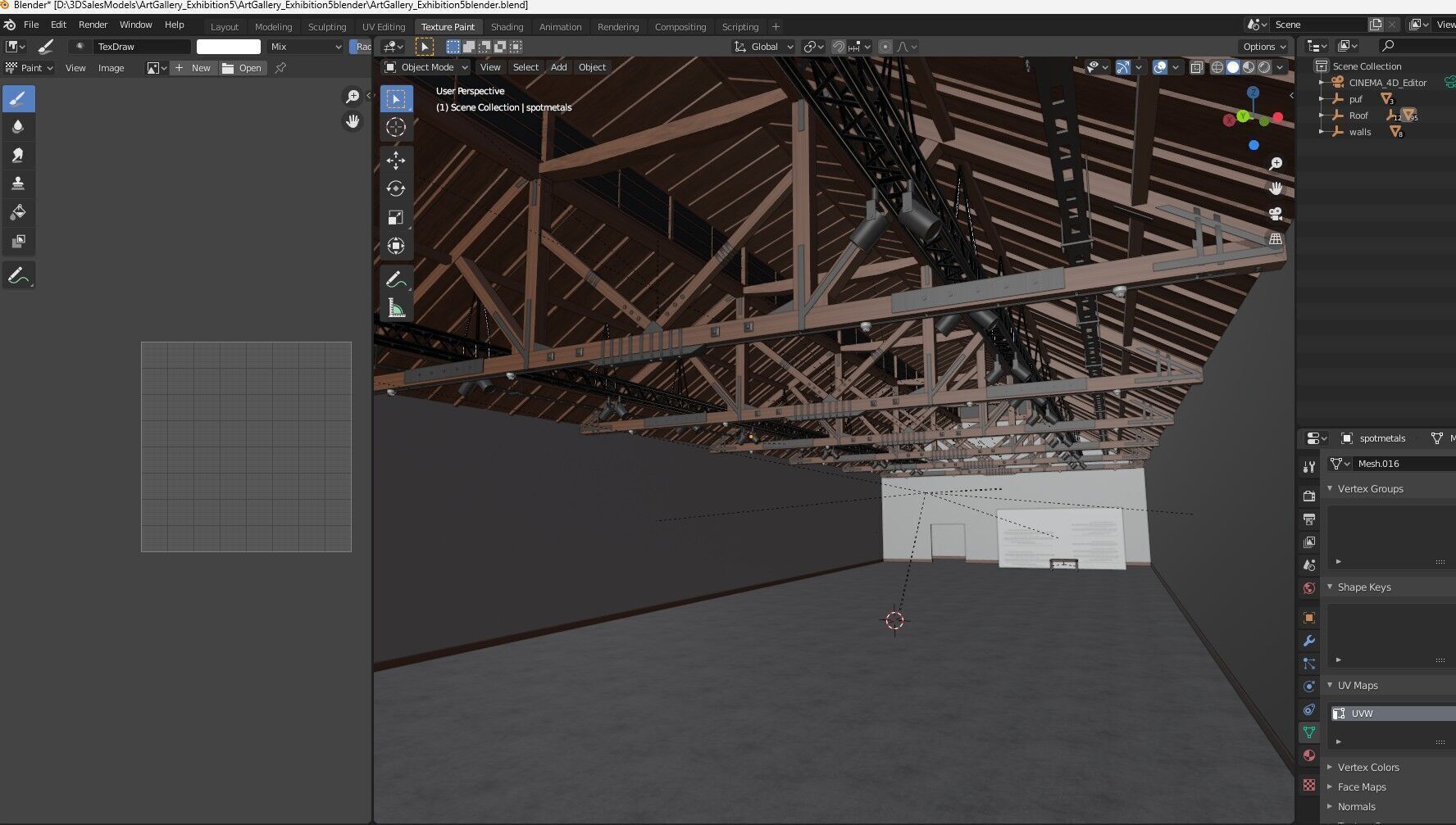 Art Gallery Exhibition 5 3D model_20
