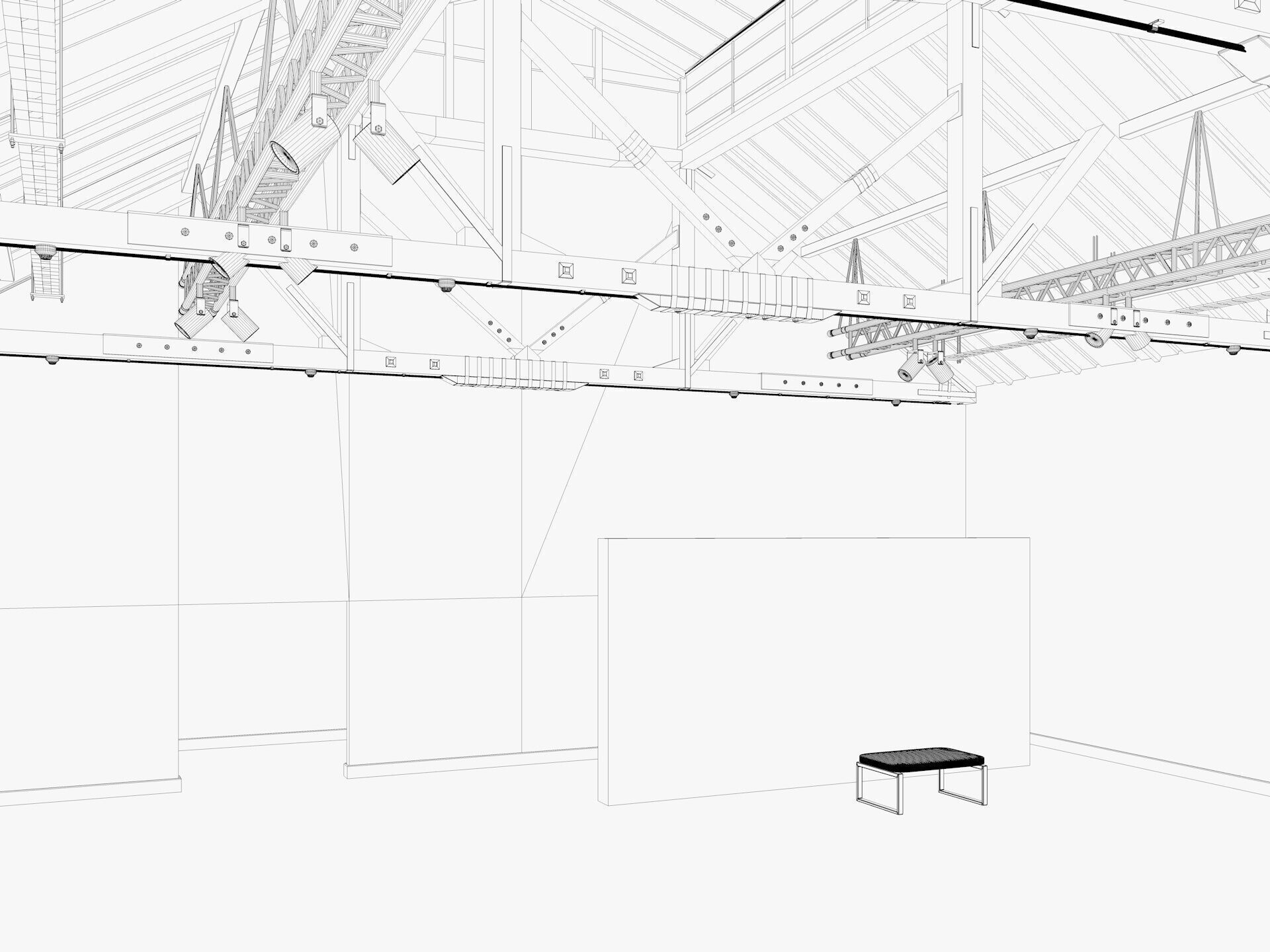 Art Gallery Exhibition 5 3D model_16