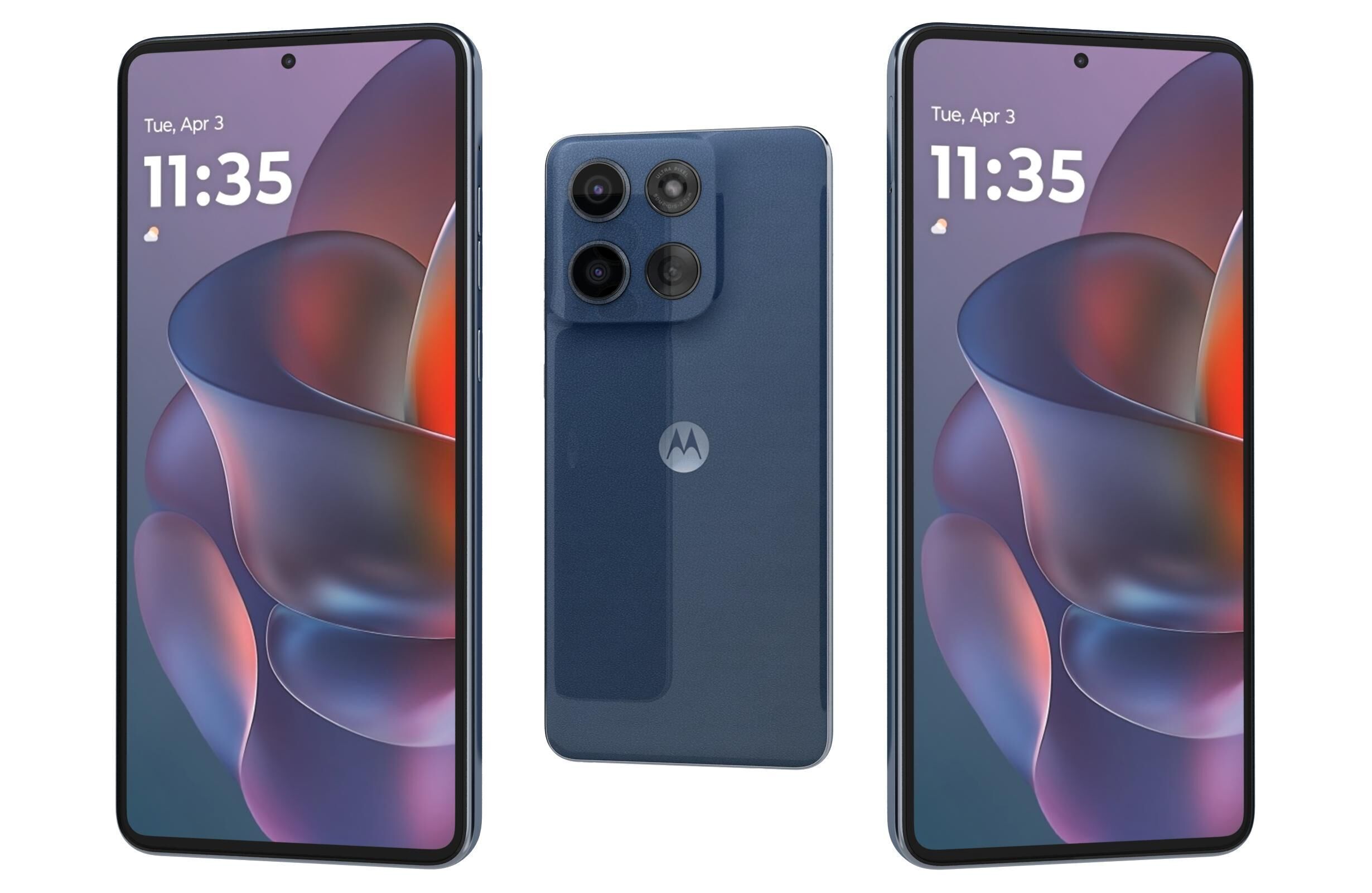 Motorola Edge 60 Stylus Blue And Gibraltar Sea 3D model_1