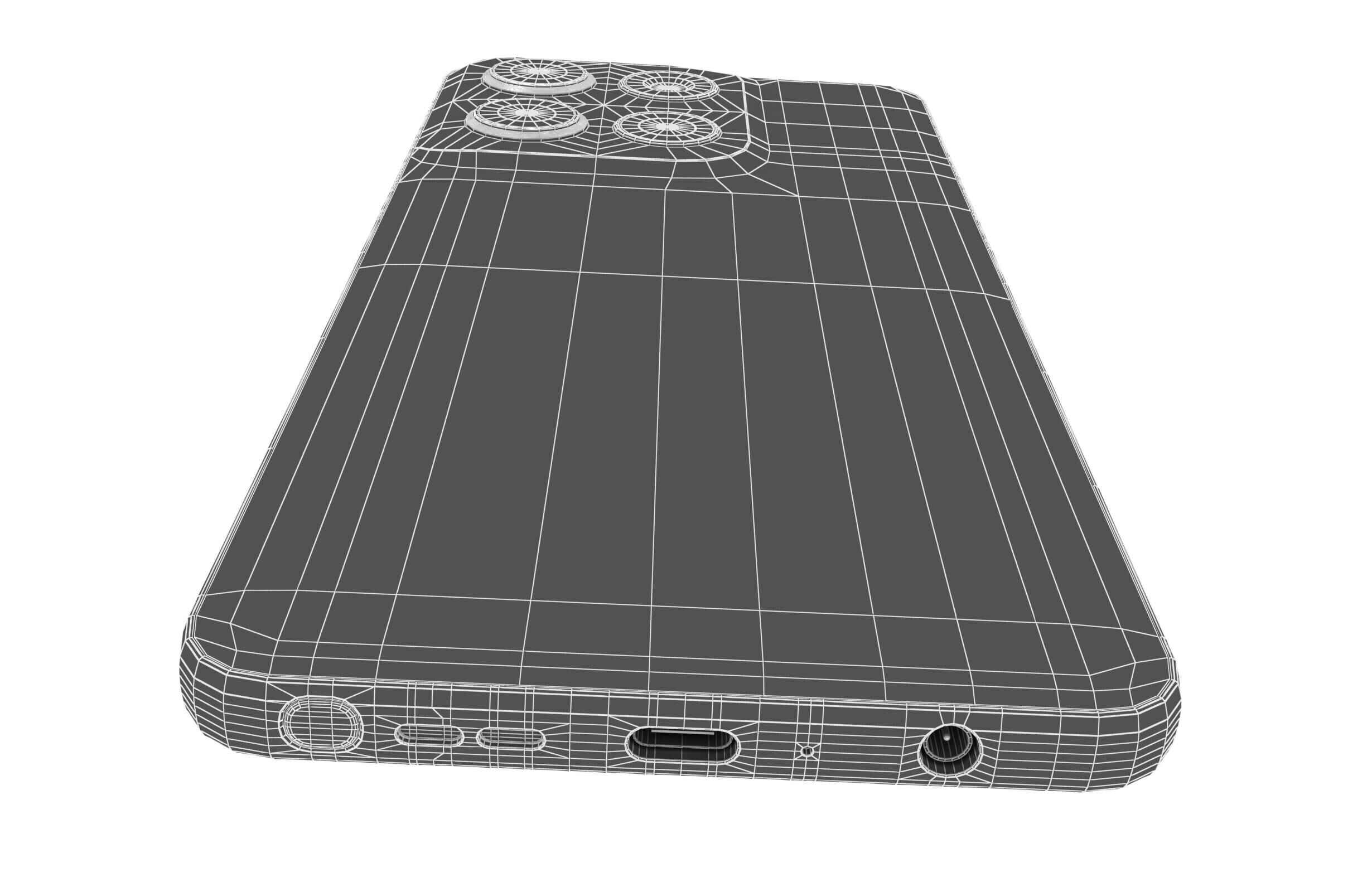 Motorola Edge 60 Stylus Blue And Gibraltar Sea 3D model_16