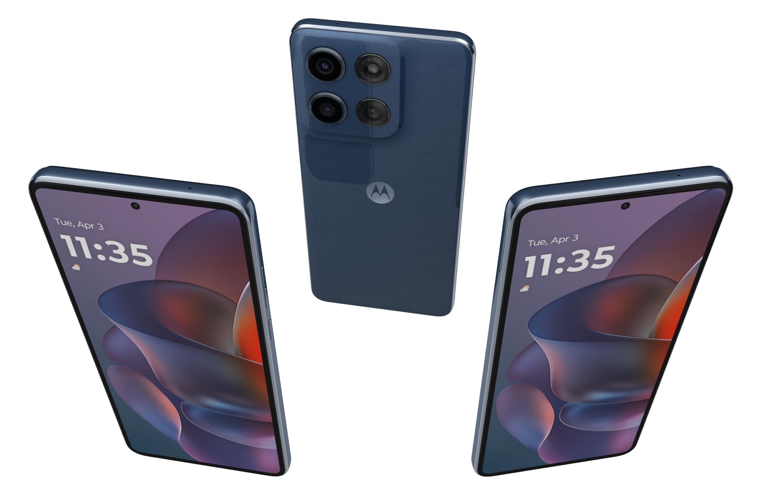 Motorola Edge 60 Stylus Blue And Gibraltar Sea 3D model_2