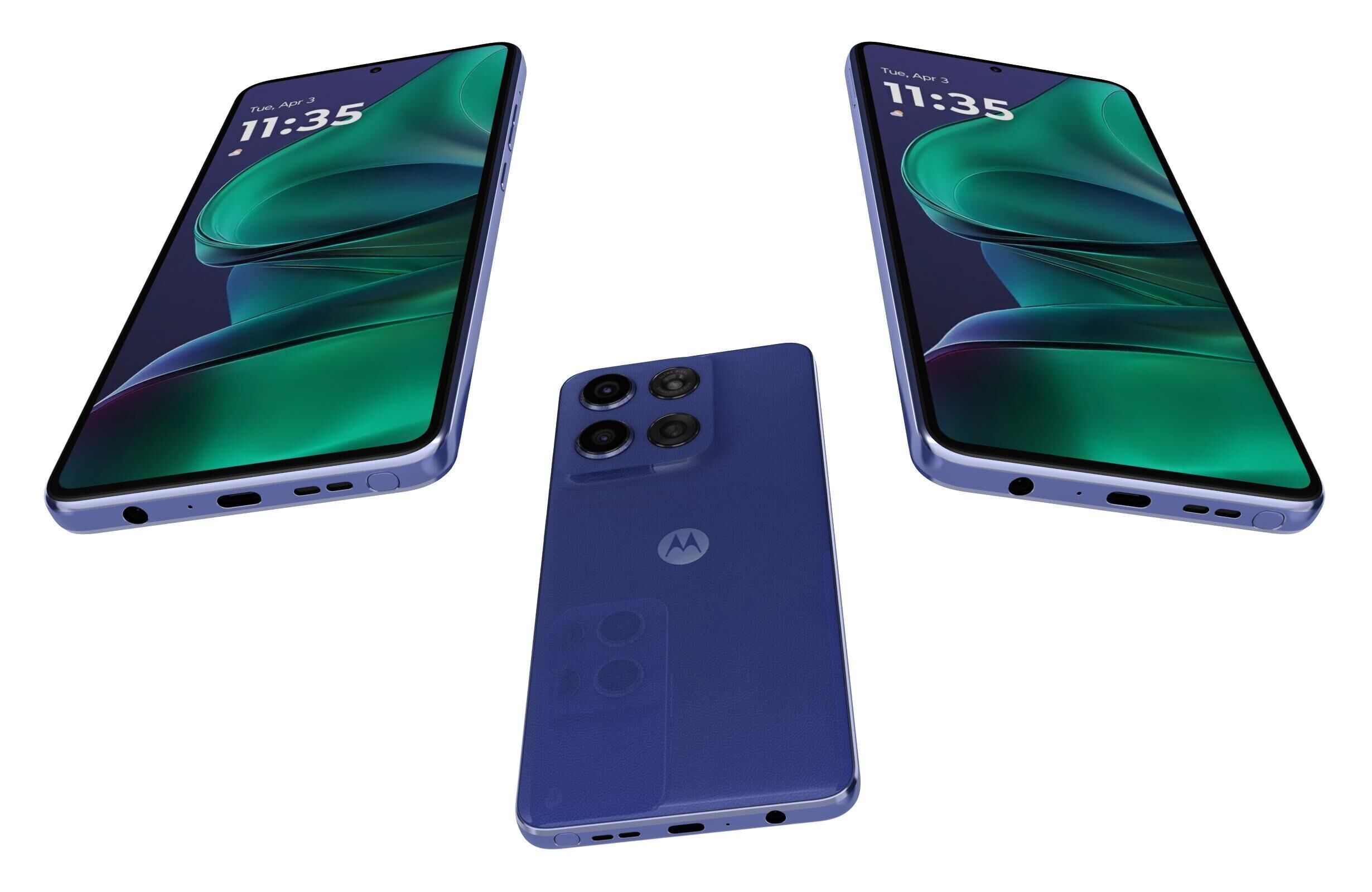 Motorola Edge 60 Stylus Blue And Gibraltar Sea 3D model_8