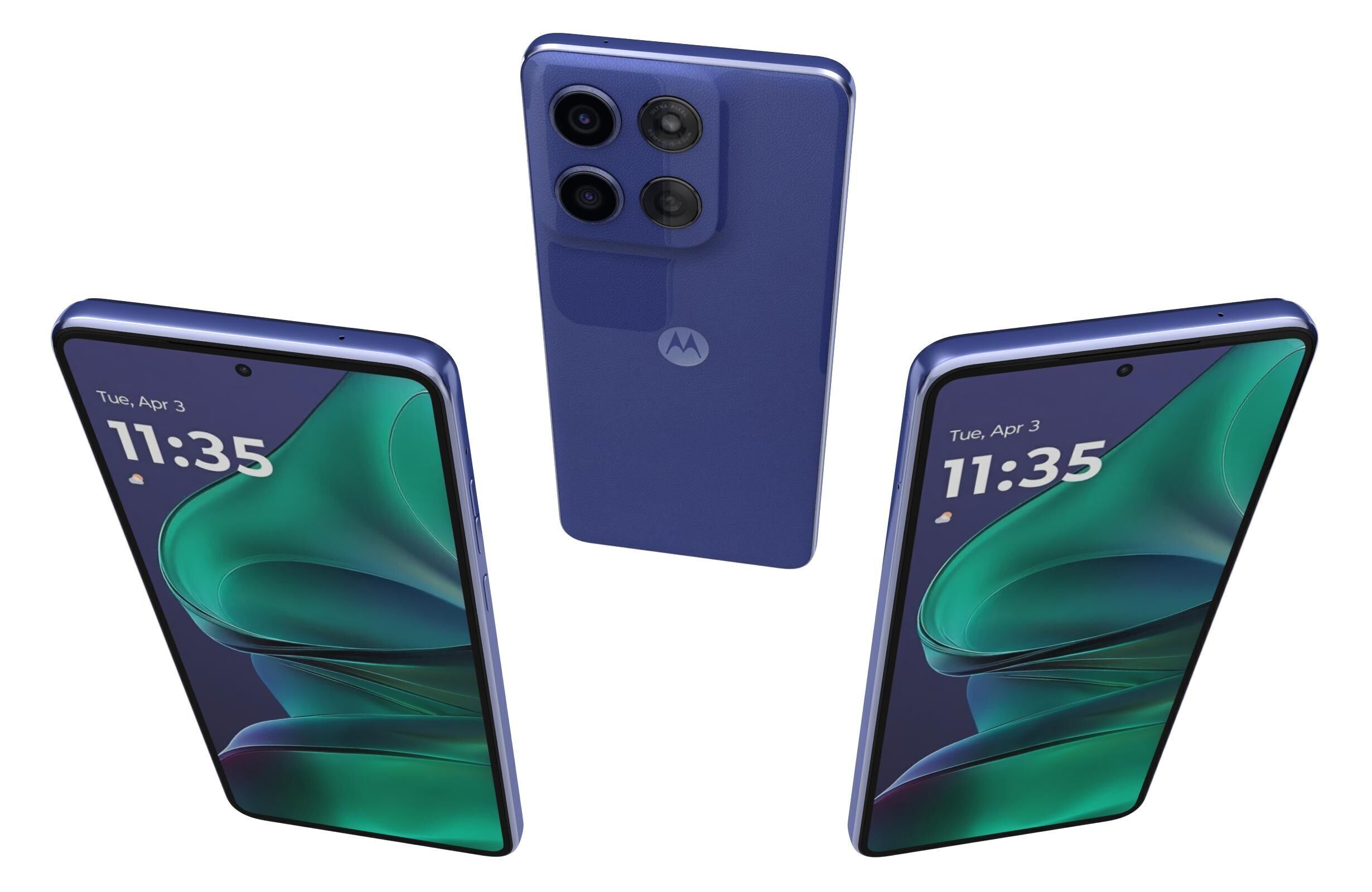 Motorola Edge 60 Stylus Blue And Gibraltar Sea 3D model_7