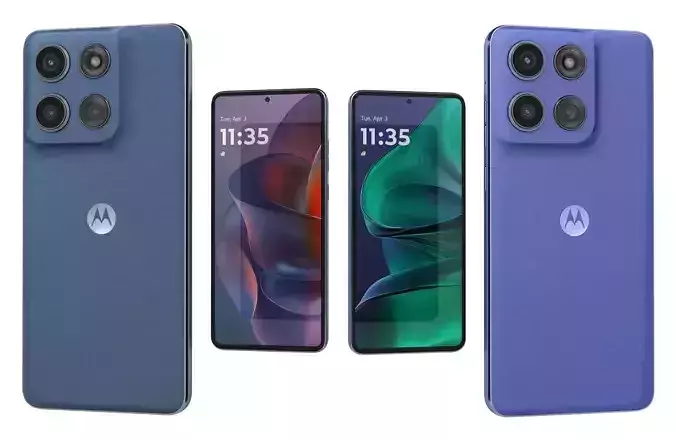 Motorola Edge 60 Stylus Blue And Gibraltar Sea