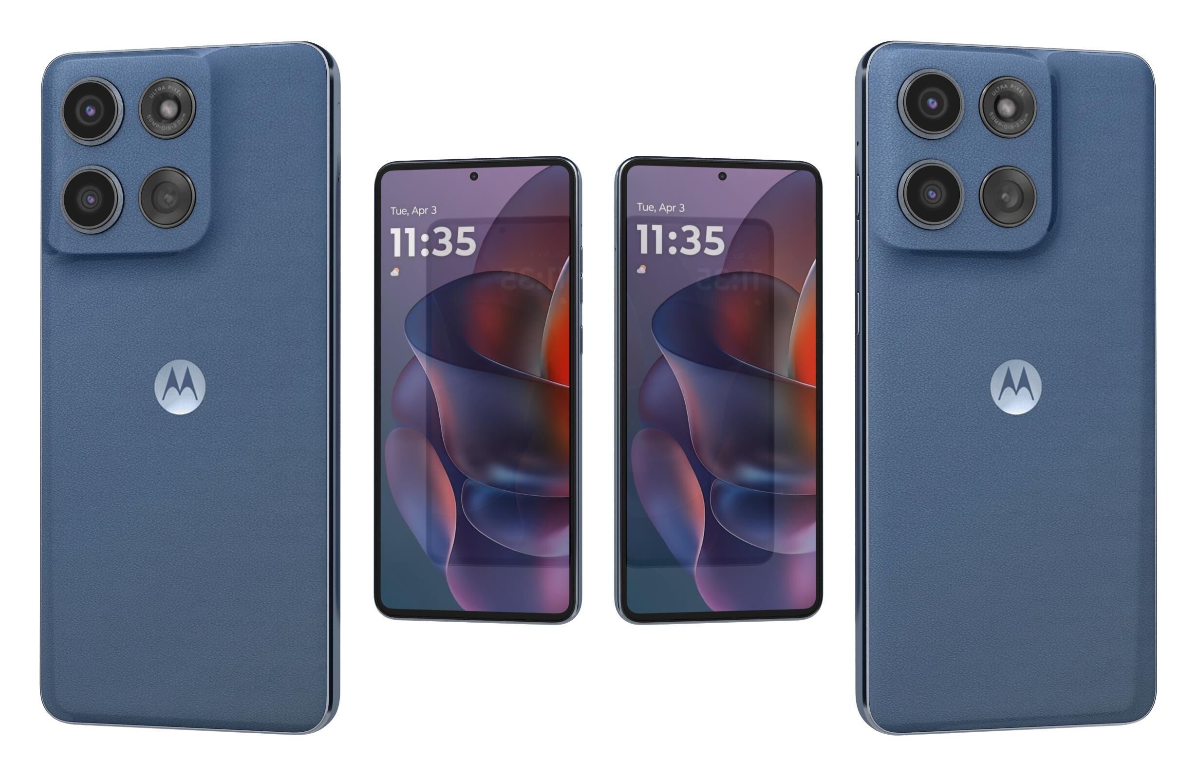 Motorola Edge 60 Stylus Blue And Gibraltar Sea 3D model_4