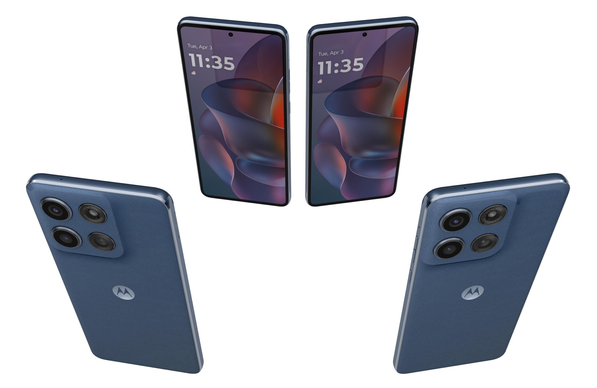 Motorola Edge 60 Stylus Blue And Gibraltar Sea 3D model_5