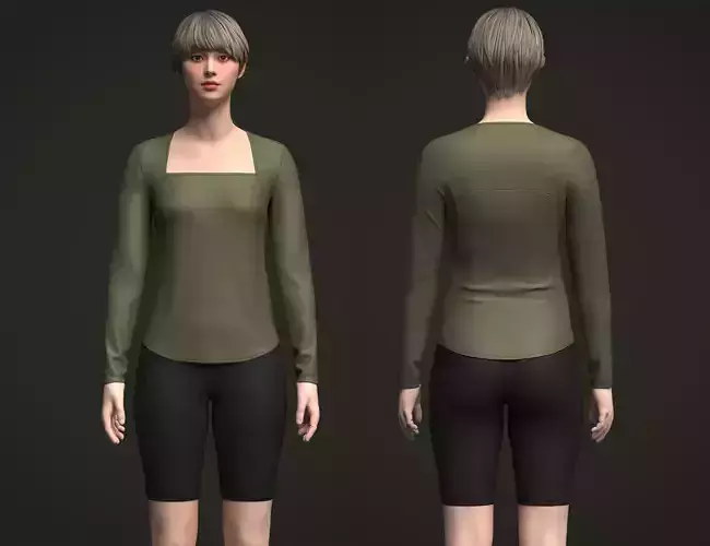 Female Boloer Top and Legging 