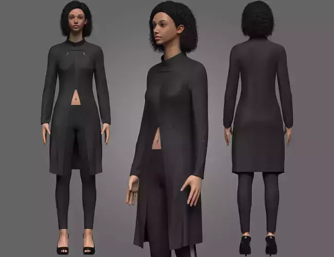 Female Sci-Fi Jacket