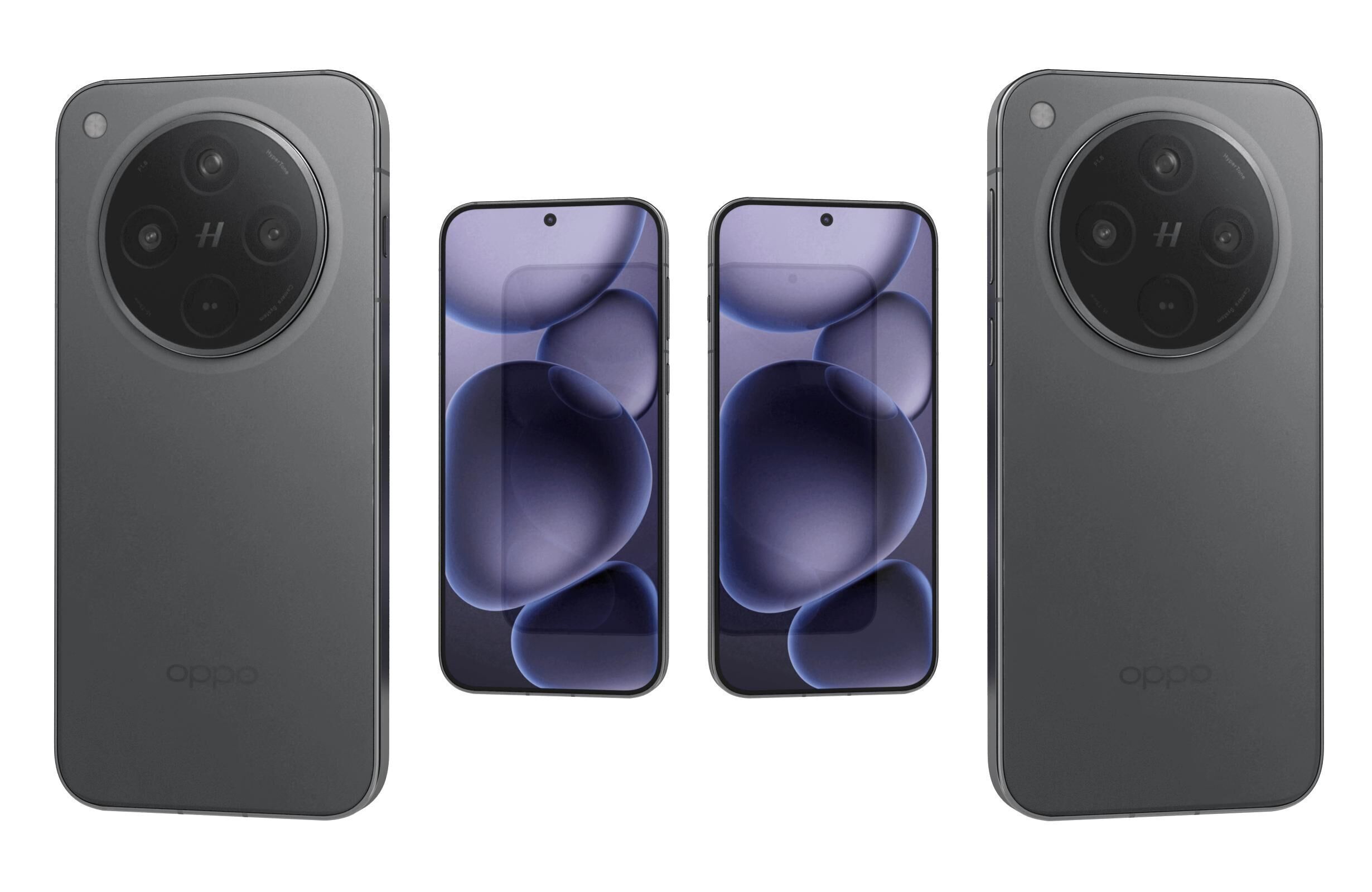 OPPO Find X8s Plus Hoshino Black 3D model_3