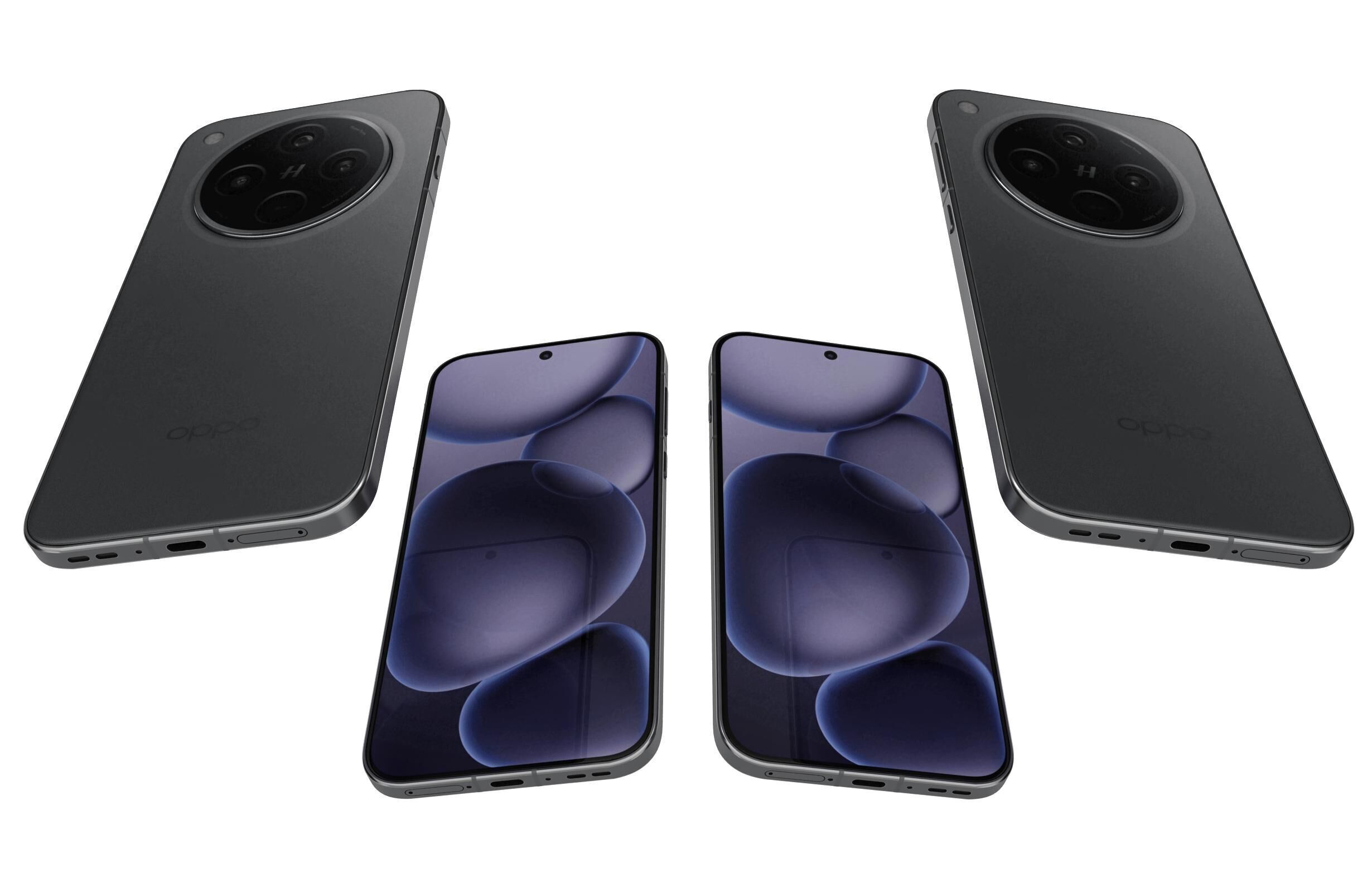 OPPO Find X8s Plus Hoshino Black 3D model_5