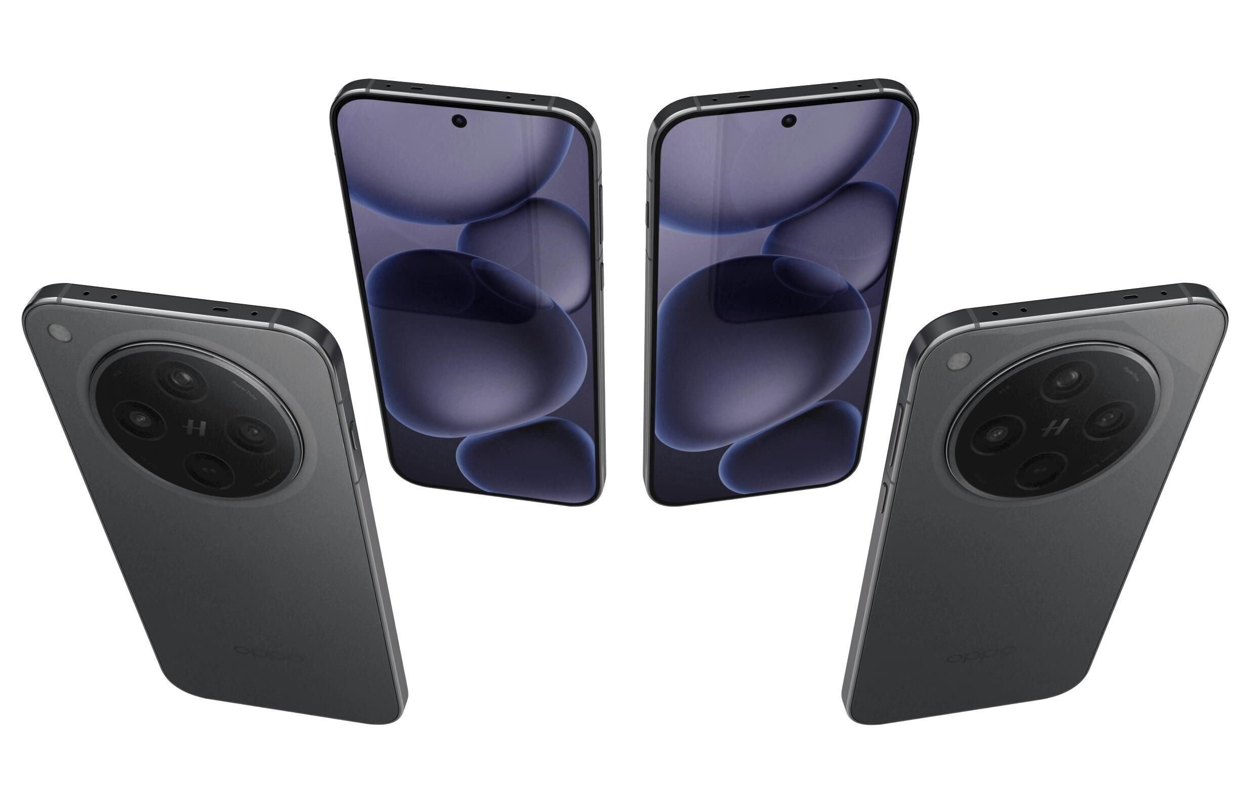 OPPO Find X8s Plus Hoshino Black 3D model_4