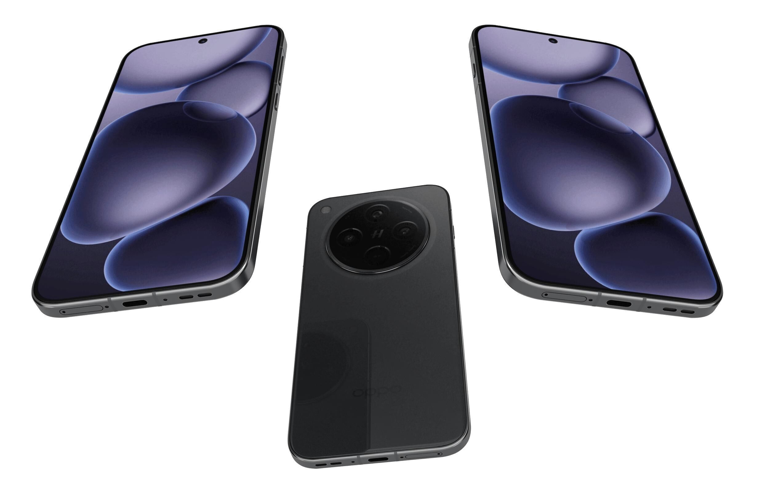 OPPO Find X8s Plus Hoshino Black 3D model_2